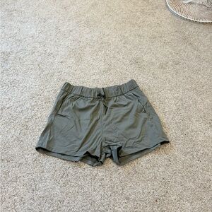 Olive Green Women's Shorts